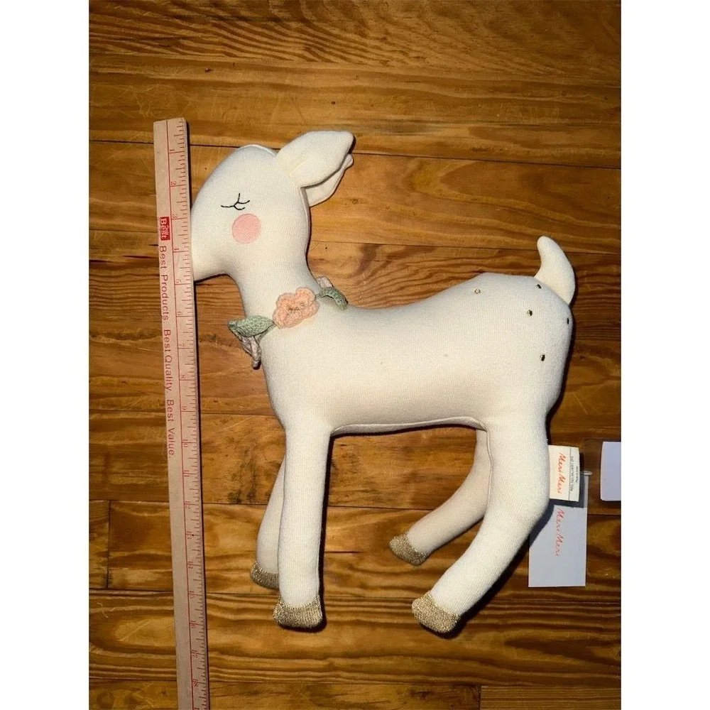 Meri Meri Blossom Deer Stuffed Animal Plush Toy Medium Christmas imaginative‎
